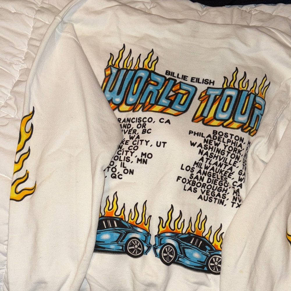 Billie Eilish Tour Sweatshirt